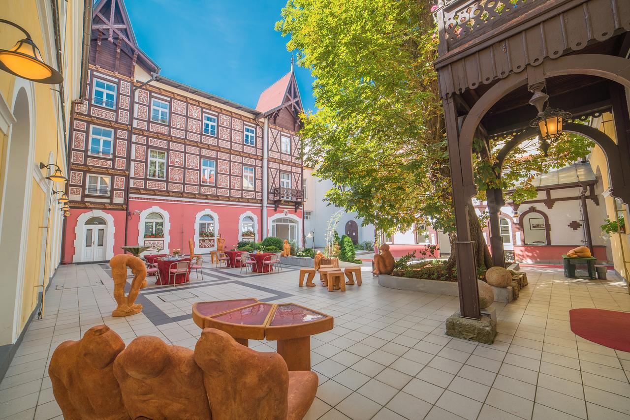 Hotel Three Lilies Inkl Aquaforum Františkovy Lázně 외부 사진